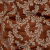 British Imported Rust Elegant Ferns Drapery Jacquard | Mood Fabrics