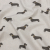British Imported Pebble Little Dogs Printed Cotton Canvas | Mood Fabrics
