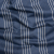 British Imported Indigo Textured Stripes Cotton Blend Twill | Mood Fabrics