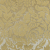 Cream Velvet with Royal Gold Foil Floral Design | Mood Fabrics