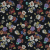 Mood Exclusive Black Pressed Flower Perfection Cotton Voile | Mood Fabrics