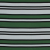 Mood Exclusive Green Aina Stripe Stretch Cotton Sateen | Mood Fabrics