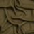Premium Olive Green Silk Double Georgette | Mood Fabrics