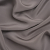 Premium Dark Silver Silk 4-Ply Crepe | Mood Fabrics