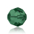 Emerald Classic Round Swarovski Rhinestone Beads - 8mm | Mood Fabrics