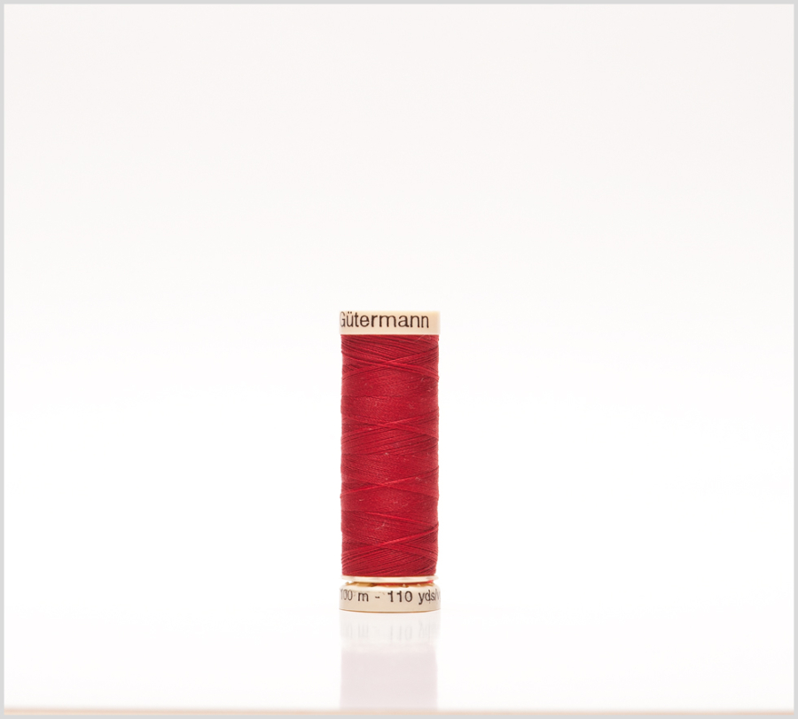 420 Chili Red 100m Gutermann Sew All Thread | Mood Fabrics