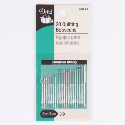 Dritz Quilting Betweens Needles - 20 Ct | Mood Fabrics