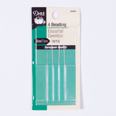 Dritz Beading Hand Needles Size 7 - 4ct | Mood Fabrics