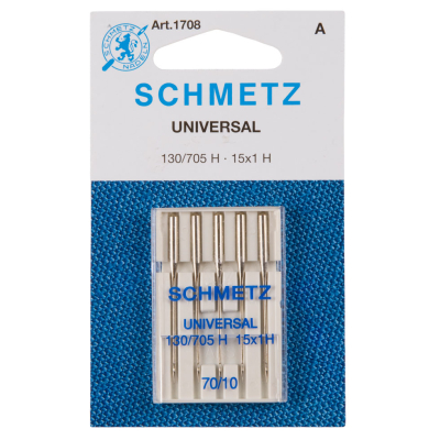 Schmetz Universal Machine Needles Size A-70/10 | Mood Fabrics