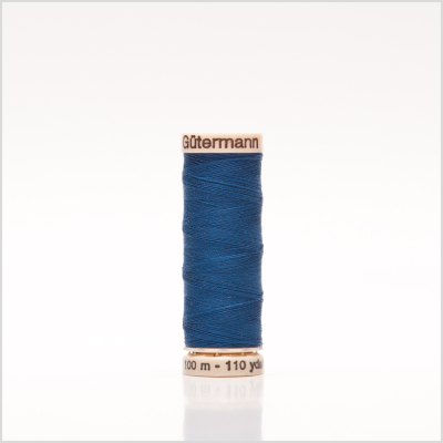 254 Brite Blue 100m Gutermann Sew All Thread | Mood Fabrics