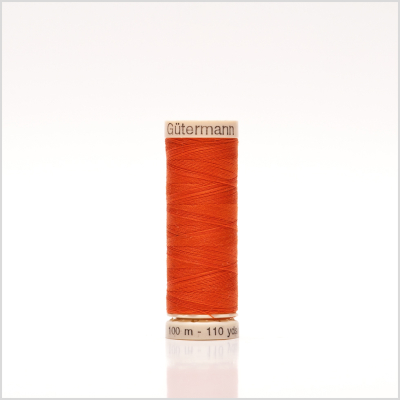 470 Orange 100m Gutermann Sew All Thread | Mood Fabrics