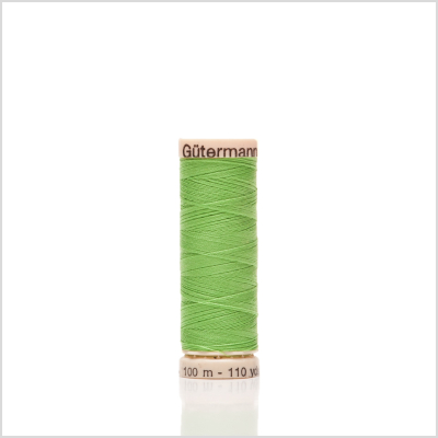 710 Bright Green 100m Gutermann Sew All Thread | Mood Fabrics