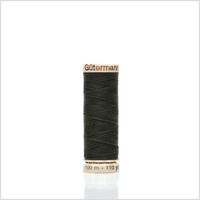 782 Black Olive 100m Gutermann Sew All Thread | Mood Fabrics
