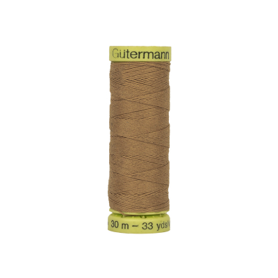 520 Wheat 30m Gutermann Heavy Duty Top Stitch Thread | Mood Fabrics