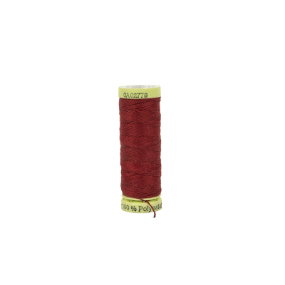 435 Cranberry 30m Gutermann Heavy Duty Top Stitch Thread | Mood Fabrics