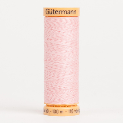 5090 Cotton Candy Pink 100m Gutermann Cotton Thread | Mood Fabrics