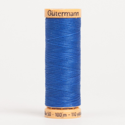 7000 Royal Blue 100m Gutermann Cotton Thread | Mood Fabrics
