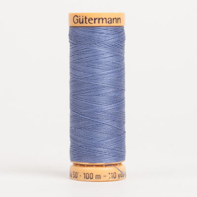 7350 Mine Blue 100m Gutermann Cotton Thread | Mood Fabrics