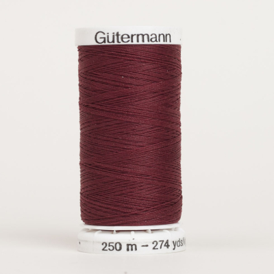 450 Burgundy 250m Gutermann Sew All Thread | Mood Fabrics