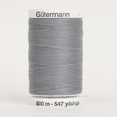 110 Slate 500m Gutermann Sew All Thread | Mood Fabrics