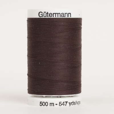 594 Walnut 500m Gutermann Sew All Thread | Mood Fabrics