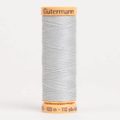 9120 Light Slate 100m Gutermann Cotton Thread | Mood Fabrics