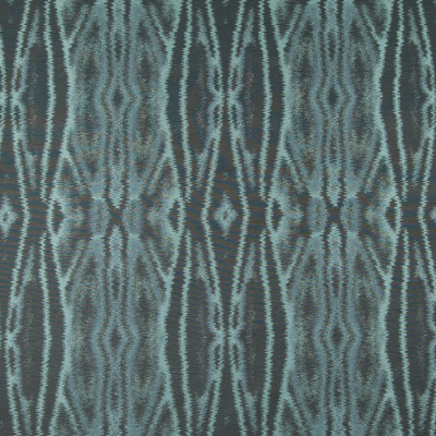 Pearl Blue and Gray Double-Wide Moire | Mood Fabrics