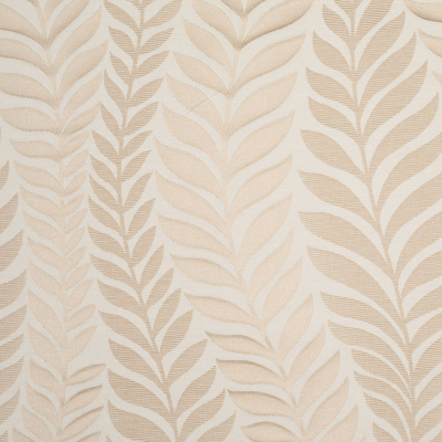 Beige and Light Beige Leafy Satin Jaquard | Mood Fabrics