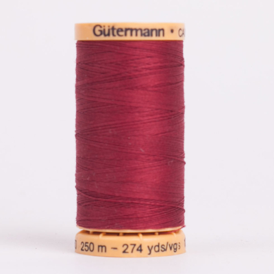 4780 Ruby Red 250m Gutermann Natural Cotton Thread | Mood Fabrics