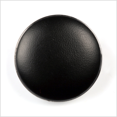 Black Zamac Button - 44L/28mm | Mood Fabrics