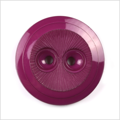 Purple Plastic Button - 24L/15mm | Mood Fabrics
