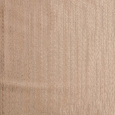 Striped Mocha Polyester Satin | Mood Fabrics