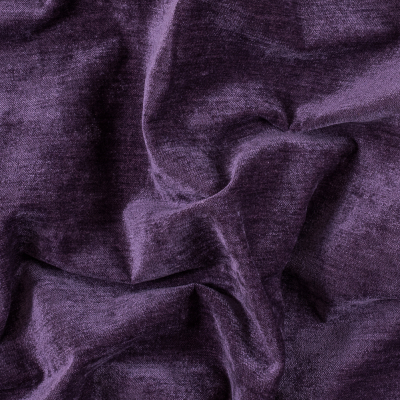 Violet Upholstery Chenille | Mood Fabrics