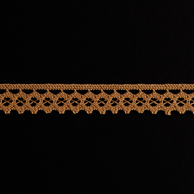 Gold European Crochet Trim - 0.75