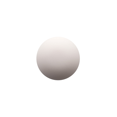 Italian White Nylon Shank Back Button - 32L/20mm | Mood Fabrics