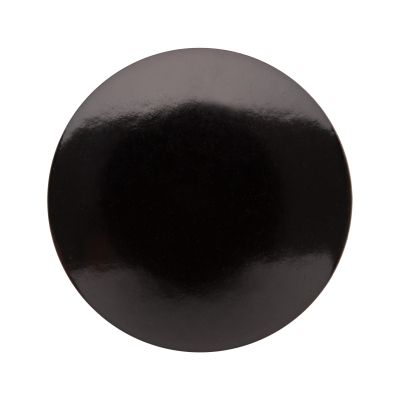 Italian Black Zamac Shank Back Button - 44L/28mm | Mood Fabrics