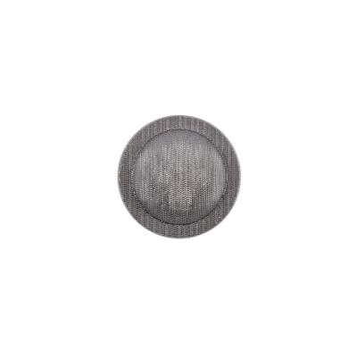 Italian Silver Plated Shank-Back Button - 20L/12.5mm | Mood Fabrics