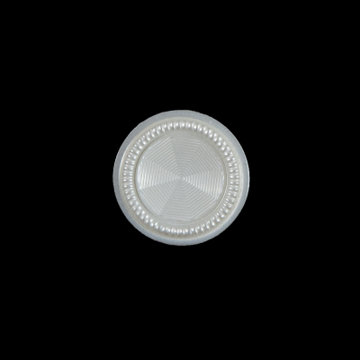 Italian Ivory Textured Shank-Back Button - 28L/18mm | Mood Fabrics