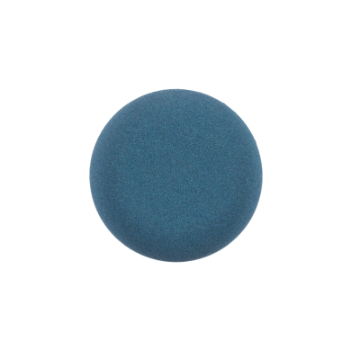 Italian Matte Colonial Blue Domed Plastic Button - 32L/20mm | Mood Fabrics