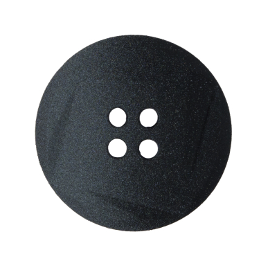 Italian Black and Gray Ombre Button - 44L/28mm | Mood Fabrics