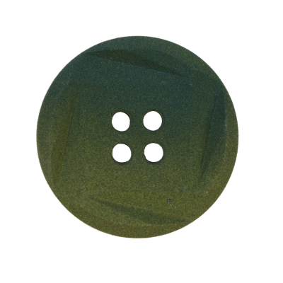 Italian Green Oasis Ombre Button - 44L/28mm | Mood Fabrics