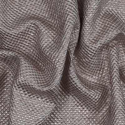 Marylin Metallic Pink Diamond Quilted Brocade | Mood Fabrics