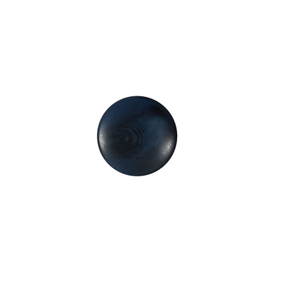 Italian Navy Matte Shank Back Button - 18L/11.5mm | Mood Fabrics
