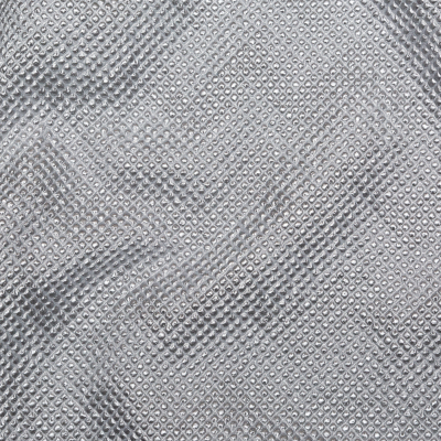 Marylin Metallic Silver Diamond Quilted Brocade | Mood Fabrics