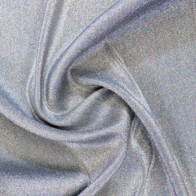 Ellery Metallic Rainbow Polyester Lame | Mood Fabrics