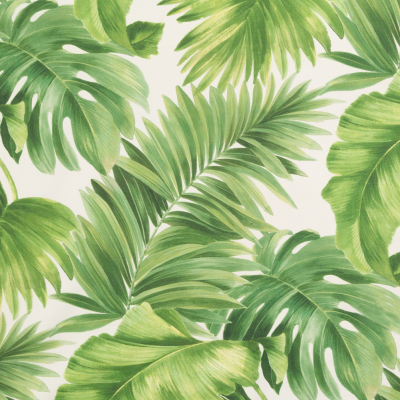 Foliage Tropical Leaves Printed Woven | Mood Fabrics