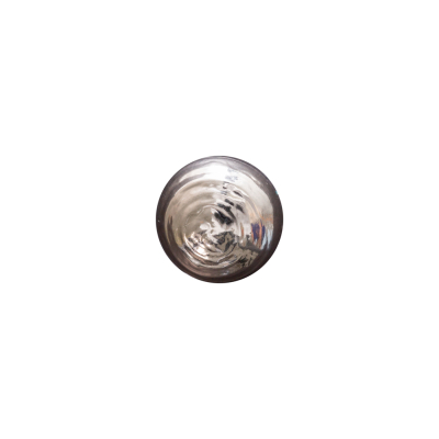 Italian Silver Domed Plastic Shank-Back Button - 18L/11.5mm | Mood Fabrics