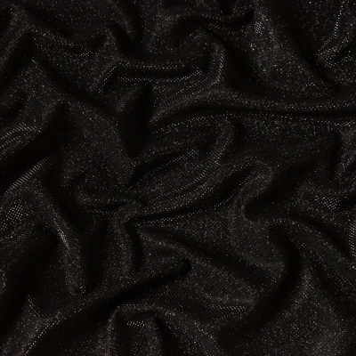 Andromeda Black Two-Tone Galaxy Lame | Mood Fabrics