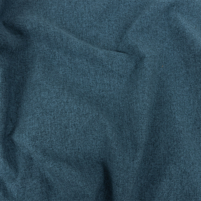 Crypton Sunday Denim Brushed Polyester Canvas | Mood Fabrics