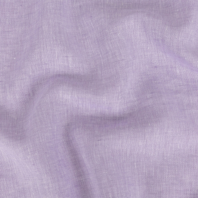 Minerva Heathered Lilac Breeze Lightweight Linen Chambray | Mood Fabrics